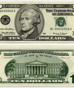 Buy Fake 10 US Dollar bills