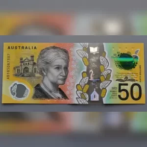 fake Australian 50 dollar notes