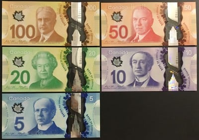 Counterfeit Canadian Banknote