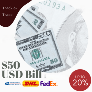 Counterfeit 50 US Dollar Bills